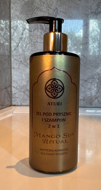 Aturi Mango Sun Ritual żel pod prysznic i szampon 2in1 