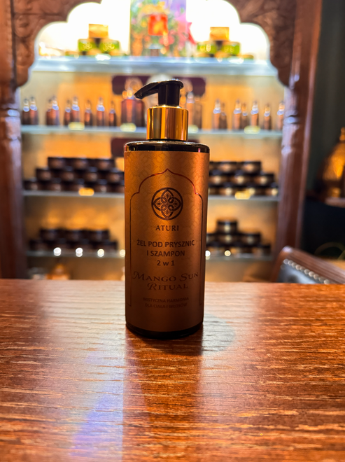 Aturi Mango Sun Ritual żel pod prysznic i szampon 2in1 